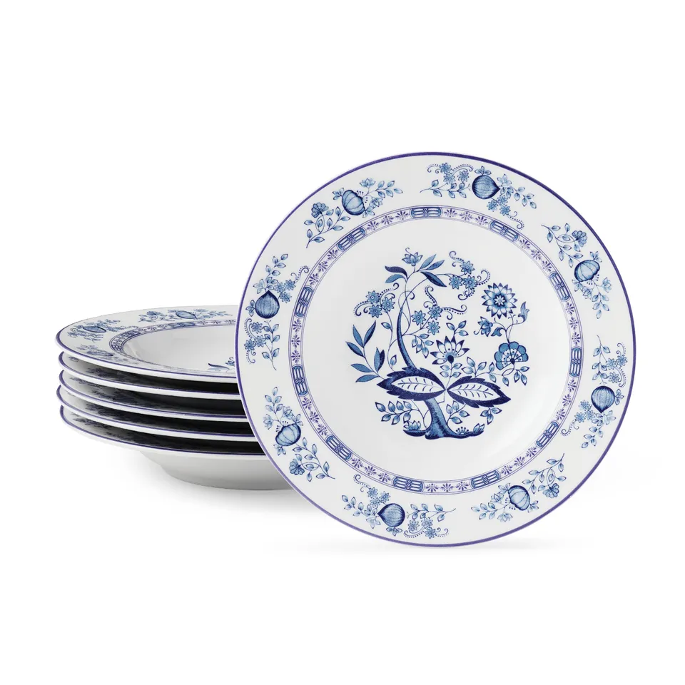 tramontina-dulce-6-piece-porcelain-soup-plate-set image 1