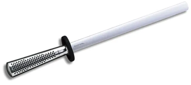 global-g-38-b-diamond-sharpening-steel-honing-rod-10-26cm-chrome-vanadium-stainl image 1