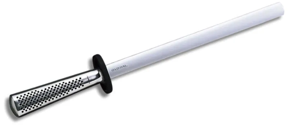 global-g-38-b-diamond-sharpening-steel-honing-rod-10-26cm-chrome-vanadium-stainl image 1