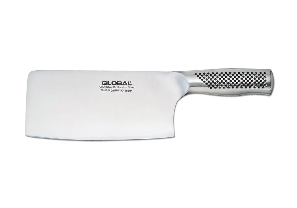 global-7-inch-chinese-chef-s-knife-cleaver-chop-slice-cromova-18-stainless-steel image 1