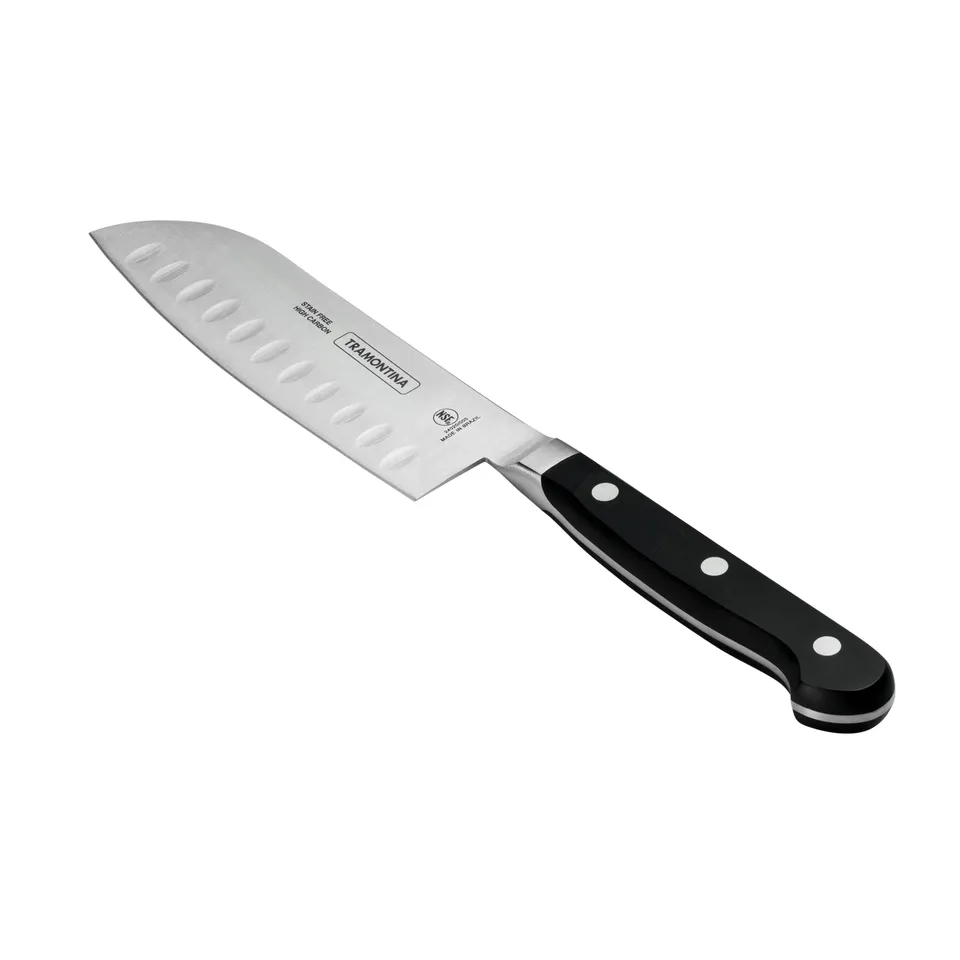 tramontina-professional-forged-5-inch-santoku-knife-compact-high-carbon-stainles image 1