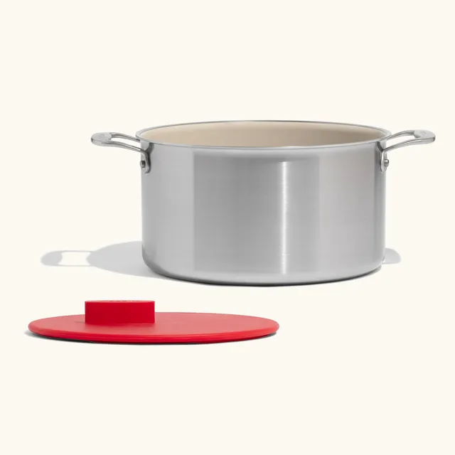 made-in-factory-seconds-non-stick-stock-pot-set-stainless-clad-body-with-profess image 1