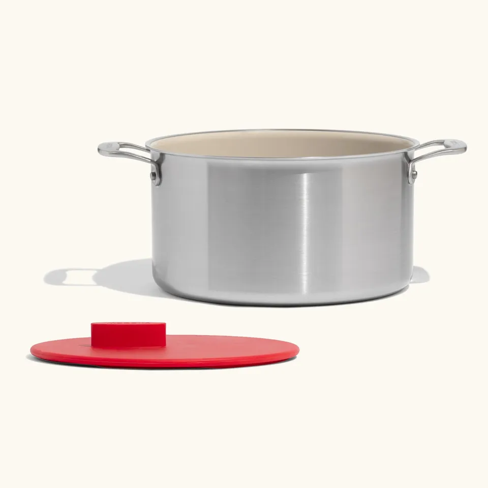made-in-factory-seconds-non-stick-stock-pot-set-stainless-clad-body-with-profess image 1