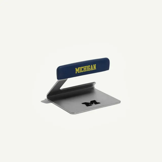 made-in-university-of-michigan-grill-press-officially-licensed-cast-grilling-pre image 1