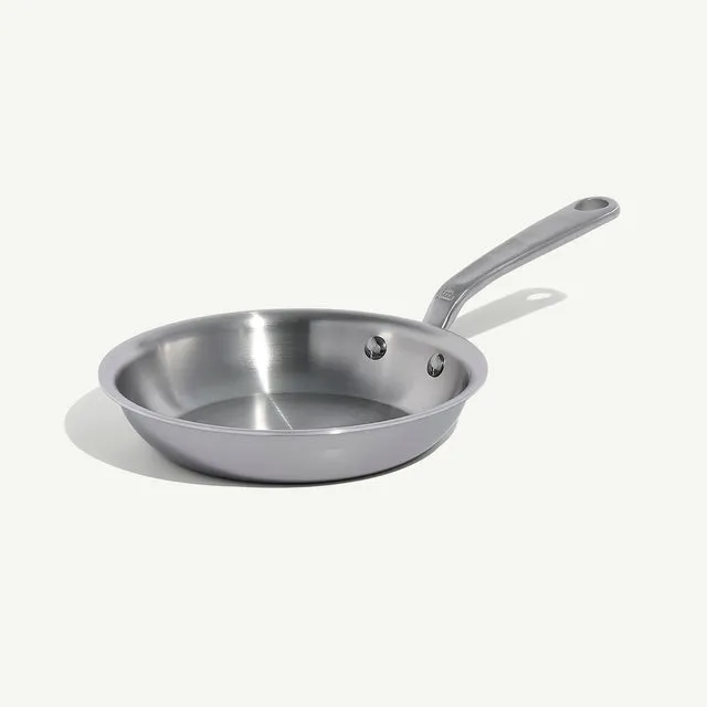 made-in-stainless-clad-frying-pan-5-ply-award-winning-professional-skillet image 1