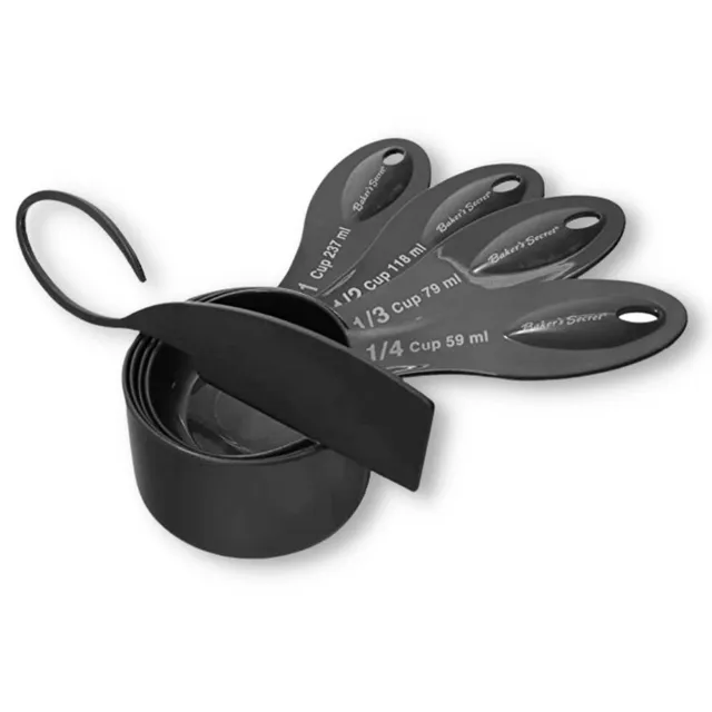 baker-s-secret-4-piece-nesting-measuring-cup-set-with-scraper image 1
