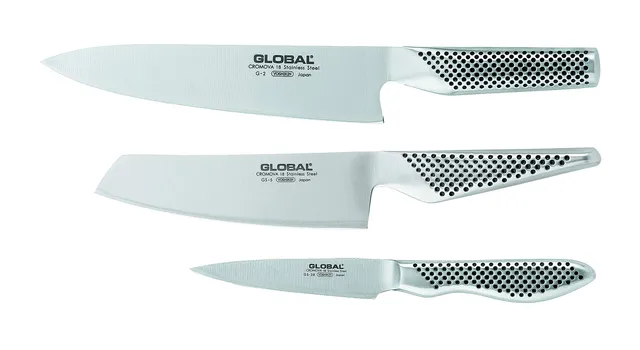 global-3-piece-knife-set-g2-8-chef-s-gs5-5-5-vegetable-gs38-3-5-paring-cromova-s image 1