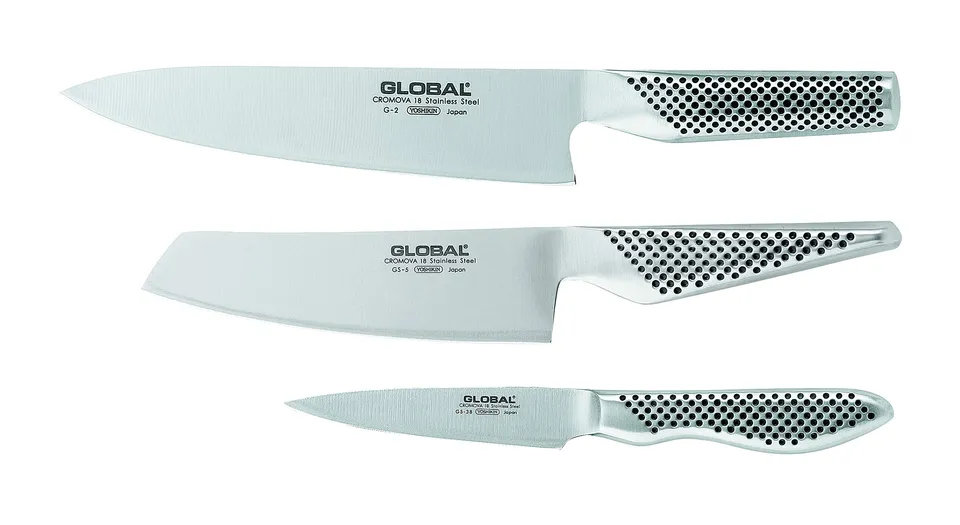 global-3-piece-knife-set-g2-8-chef-s-gs5-5-5-vegetable-gs38-3-5-paring-cromova-s image 1