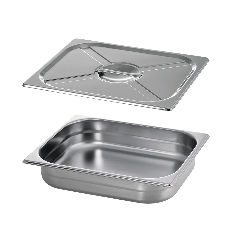 tramontina-4-5-quart-18-10-stainless-steel-covered-half-size-food-pan image 1