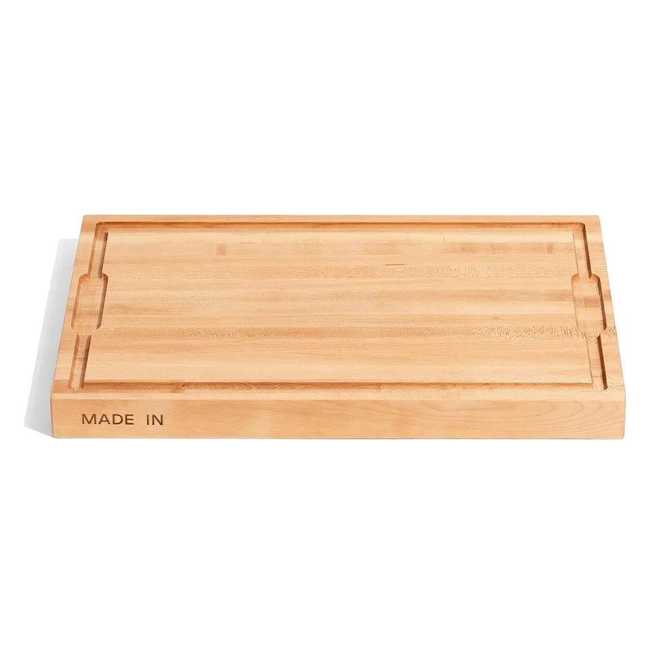 made-in-maple-wood-butcher-block-cutting-charcuterie-board-17-75-x-11-75-usa-cra image 1