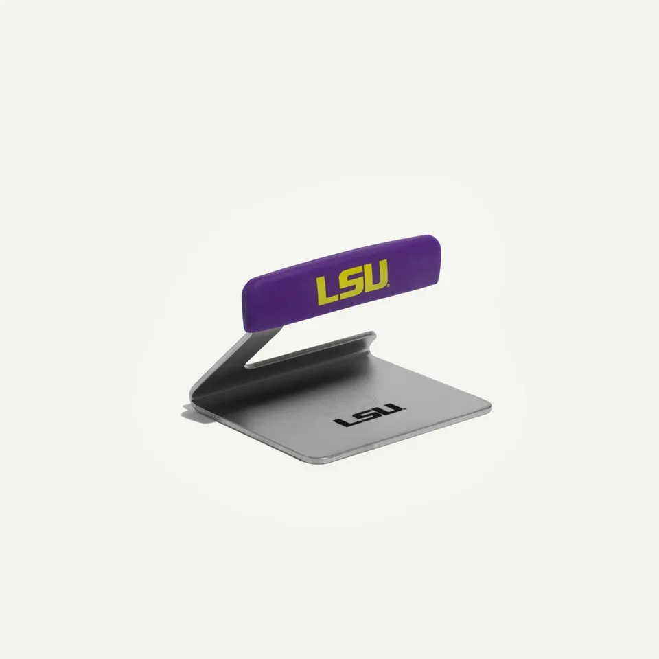 made-in-lsu-louisiana-state-university-grill-press-carbon-steel-grill-press-with image 1
