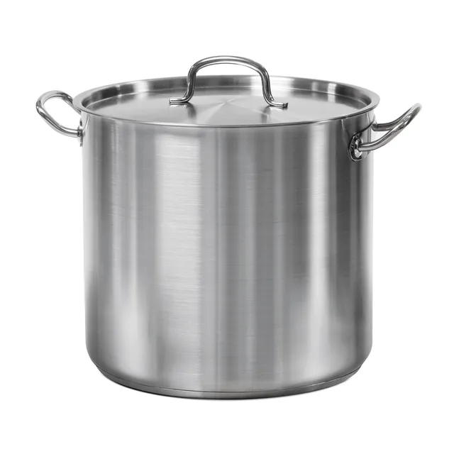 tramontina-pro-line-stainless-steel-covered-stock-pot-pfoa-pfas-free-large-volum image 1