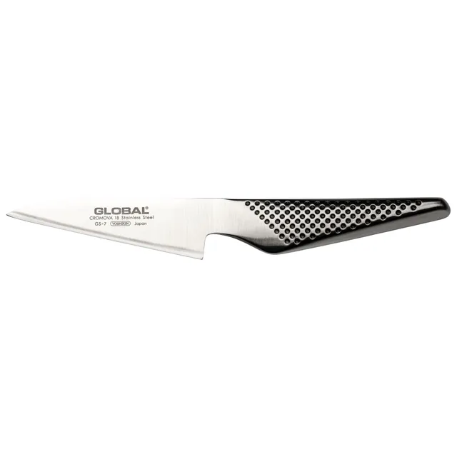 global-gs-7-4-inch-paring-spear-knife-one-piece-cromova-18-stainless-steel-strai image 1