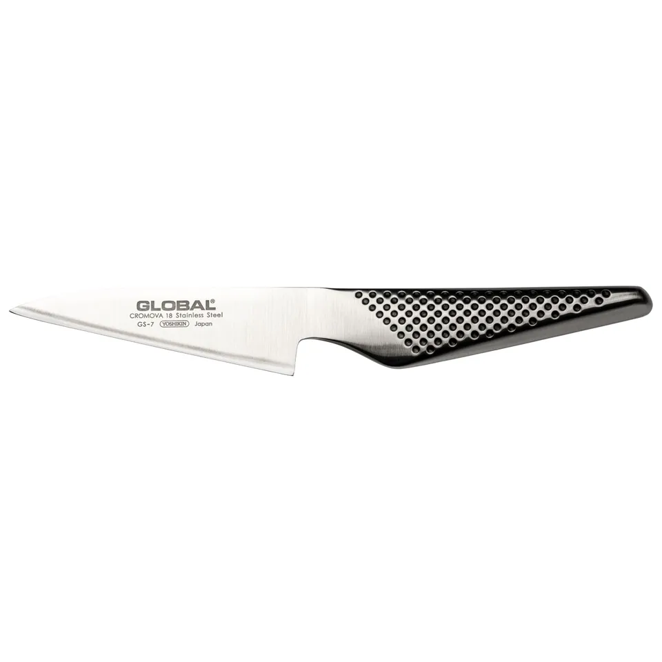 global-gs-7-4-inch-paring-spear-knife-one-piece-cromova-18-stainless-steel-strai image 1