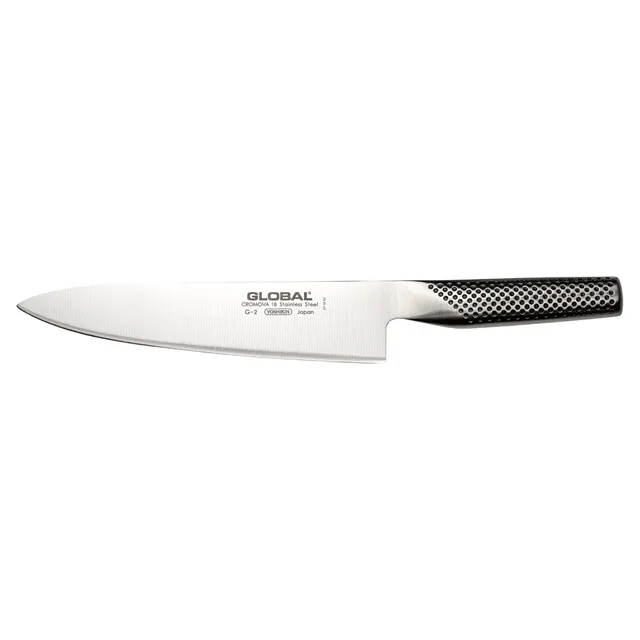 global-g-2-8-inch-20cm-chef-s-knife-molybdenum-vanadium-stainless-steel-silver image 1