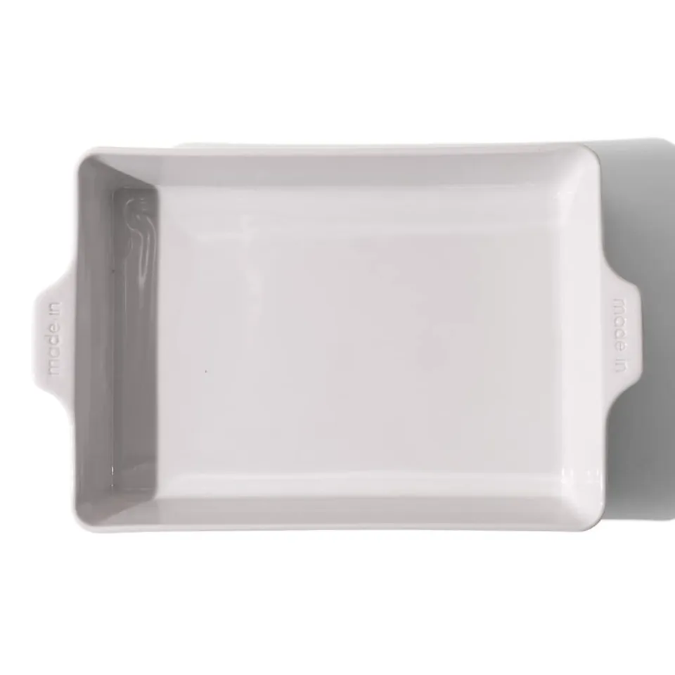 made-in-rectangular-baking-dish-white-handcrafted-french-porcelain-9x13-bakeware image 1