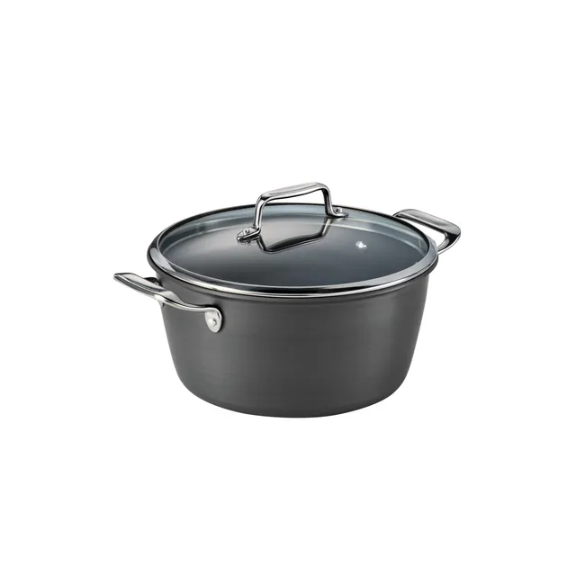 tramontina-gourmet-5-quart-hard-anodized-aluminum-nonstick-dutch-oven-with-glass image 1