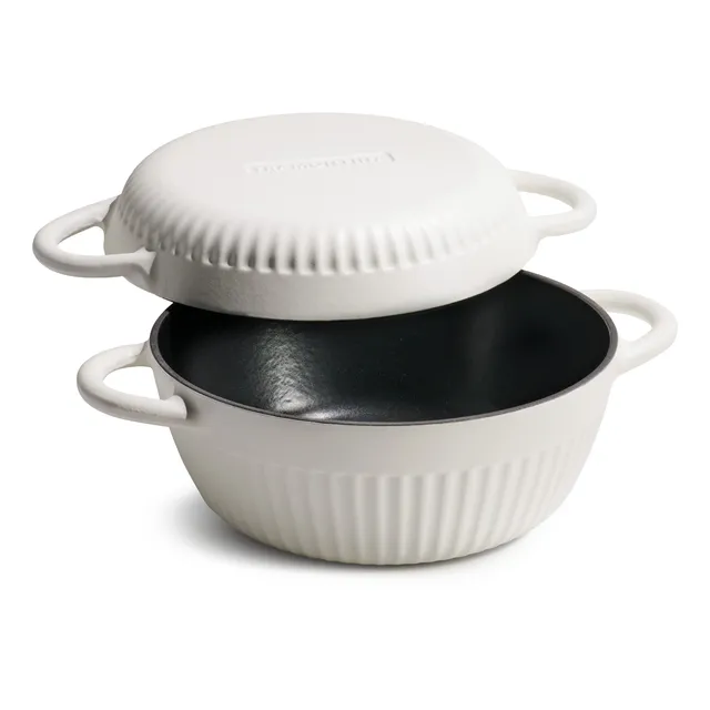 tramontina-mesa-2-piece-enameled-cast-iron-multipurpose-bread-oven-5-quart-inter image 1