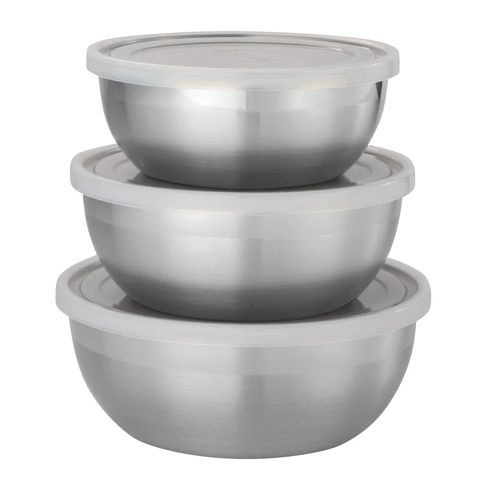 tramontina-6-piece-stainless-steel-round-container-set-with-frosted-lids image 1