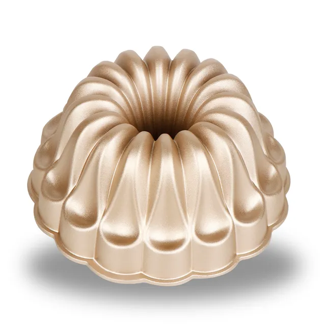 baker-s-secret-fountain-non-stick-cast-aluminum-fluted-tube-pan-9-double-layer-n image 1