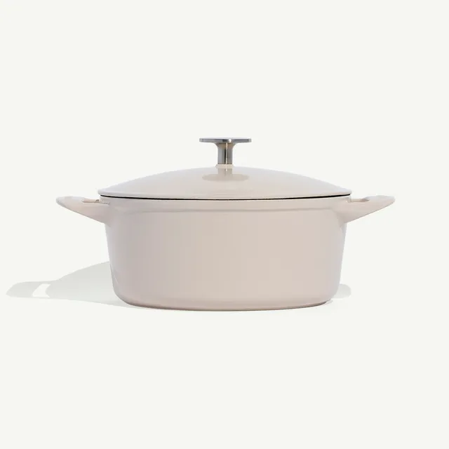 made-in-factory-seconds-round-dutch-oven-hand-enameled-cast-iron-kitchen-heirloo image 1