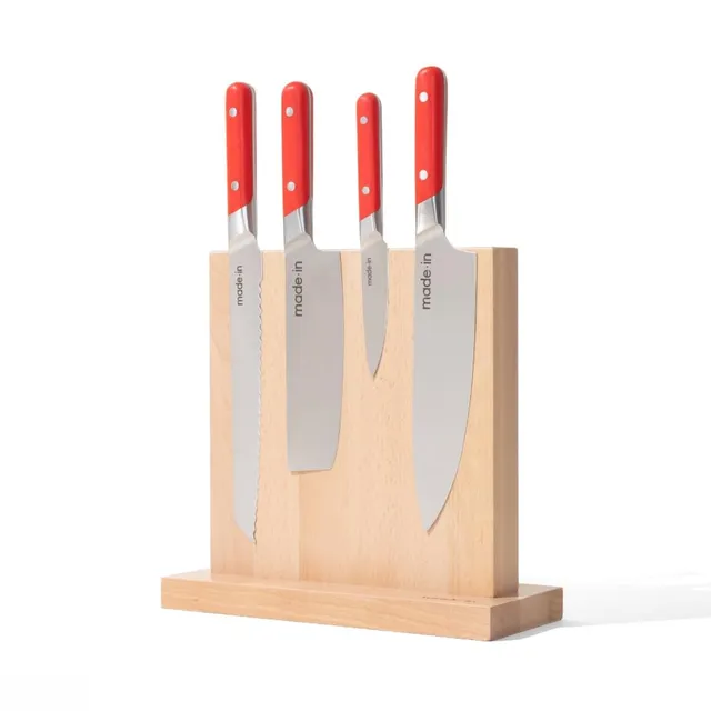 made-in-4-piece-knife-set-with-block-chef-bread-paring-nakiri-knives-full-tang-p image 1