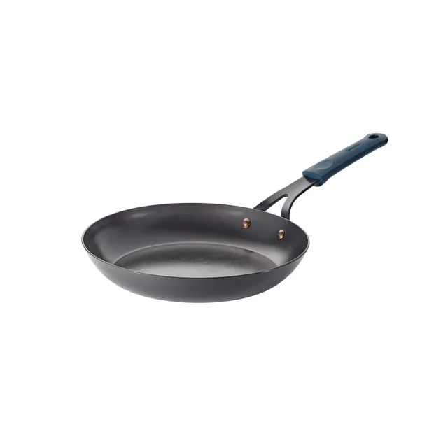 tramontina-ember-carbon-steel-fry-pan-with-silicone-grip image 1