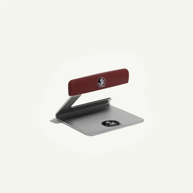 made-in-fsu-florida-state-university-grill-press-carbon-steel-grill-press-with-t image 1