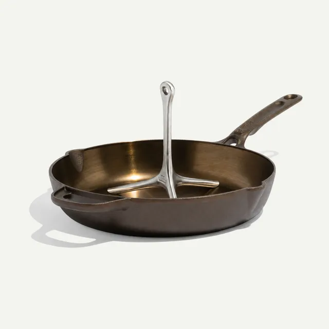 made-in-10-cast-iron-skillet-chicken-roaster-set image 1