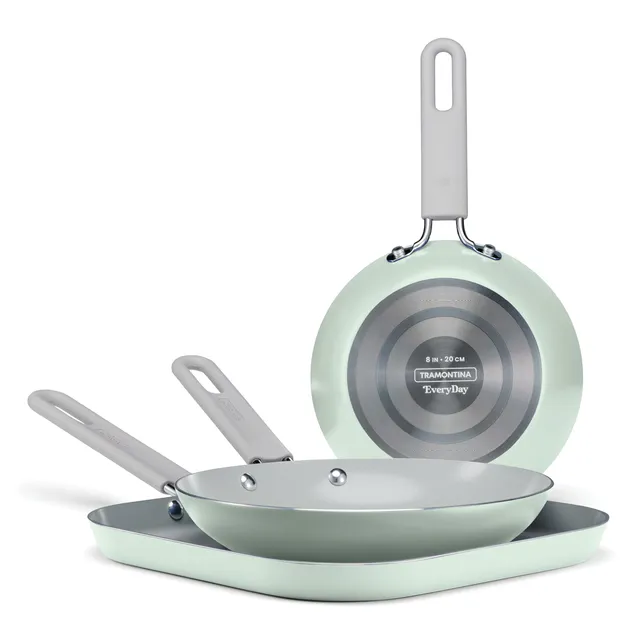 tramontina-everyday-3-piece-ceramic-nonstick-fry-pan-griddle-set-8-inch-10-inch- image 1