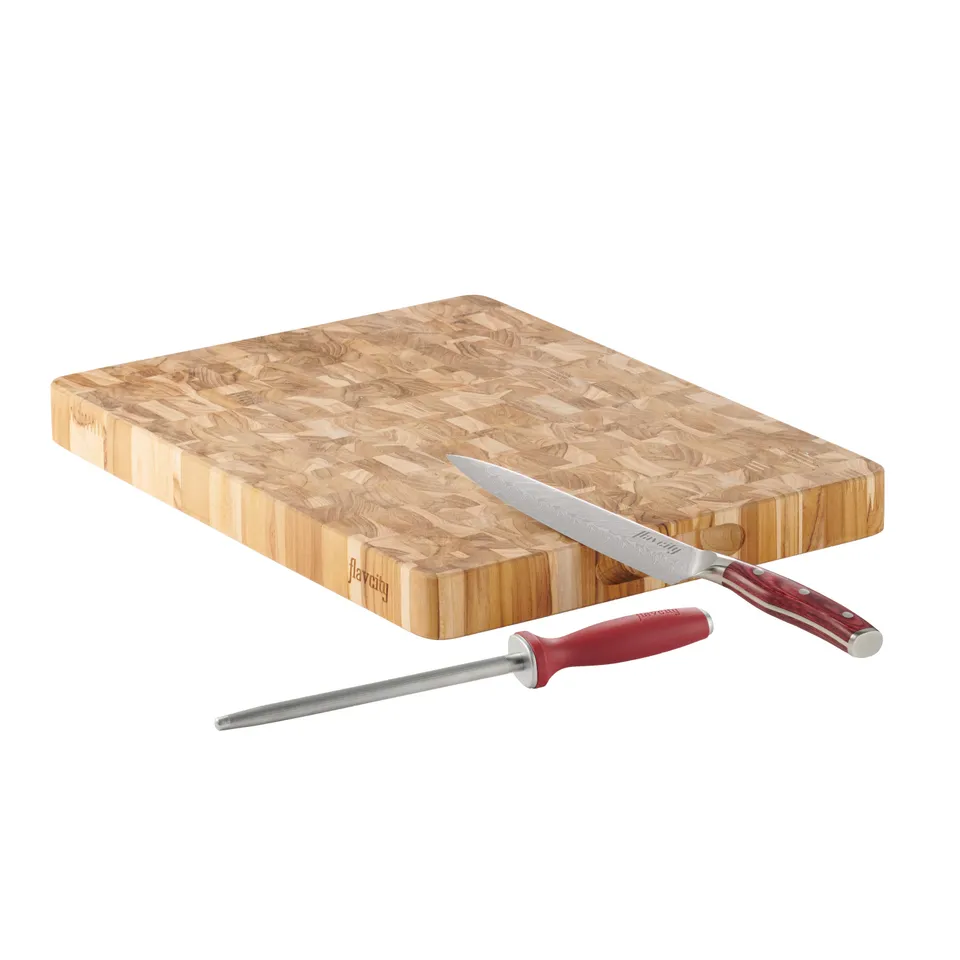 tramontina-flavcity-cut-set-cutting-board-chef-s-knife-and-sharpening-steel image 1