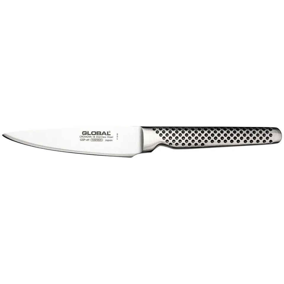 global-gsf-49-4-5-inch-11cm-utility-knife-cromova-18-stainless-steel-precision-s image 1