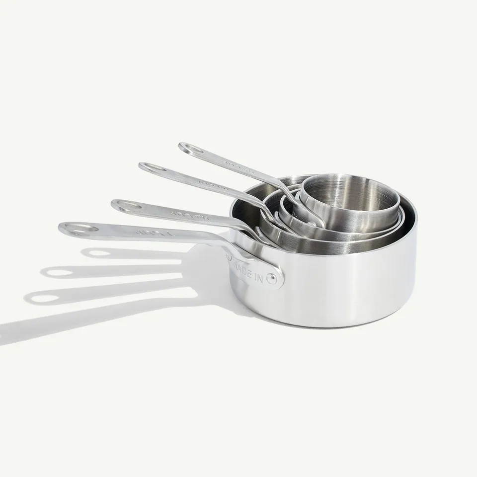 made-in-304-stainless-steel-measuring-cup-set image 1