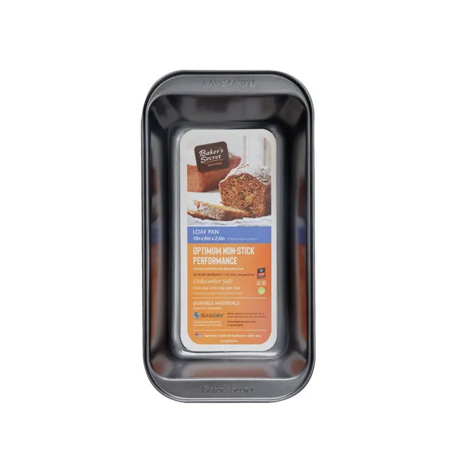 baker-s-secret-essentials-11-x-6-non-stick-carbon-steel-loaf-pan image 1