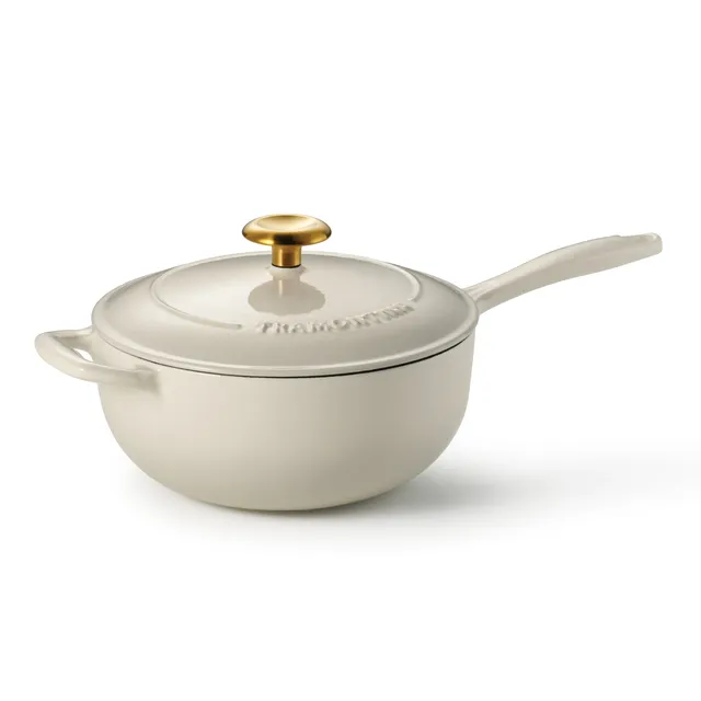 tramontina-bestow-3-quart-enameled-cast-iron-covered-saucier image 1