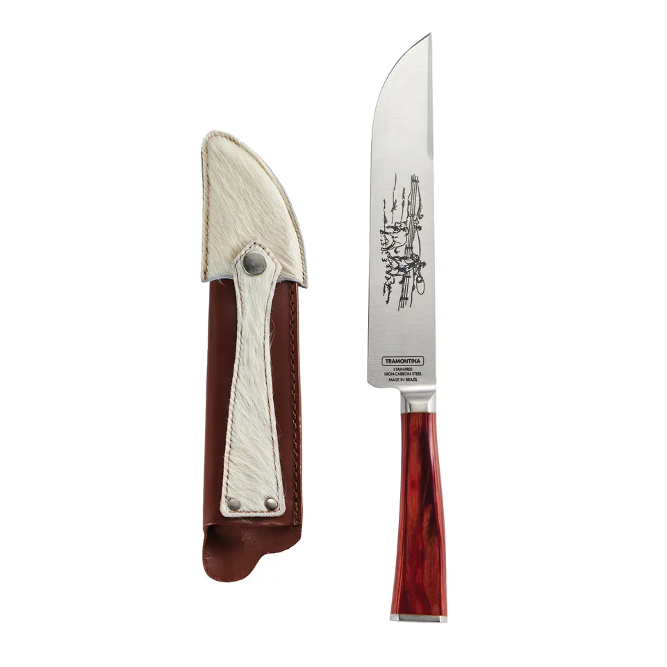 tramontina-churrasco-7-in-gaucho-style-bbq-knife-with-leather-sheath-full-tang-h image 1