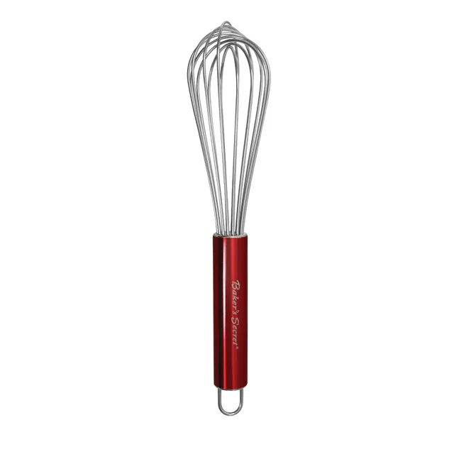 baker-s-secret-stainless-steel-balloon-whisk-rust-free-mixing-baking-whisk-dishw image 1