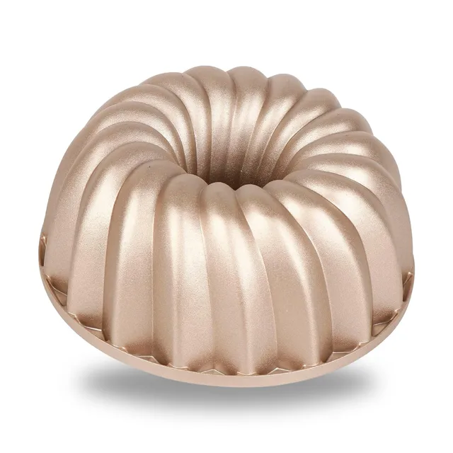 baker-s-secret-classic-non-stick-cast-aluminum-fluted-tube-pan-9-inch-bundt-styl image 1