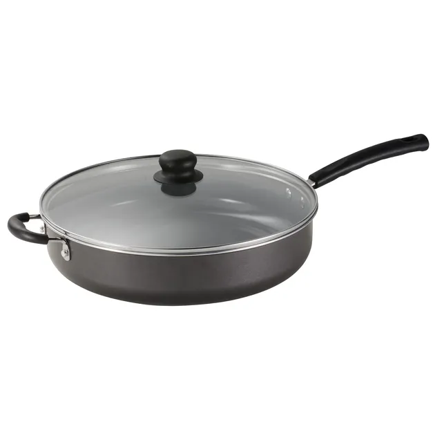 tramontina-primaware-5-quart-ceramic-nonstick-covered-jumbo-cooker-steel-gray image 1