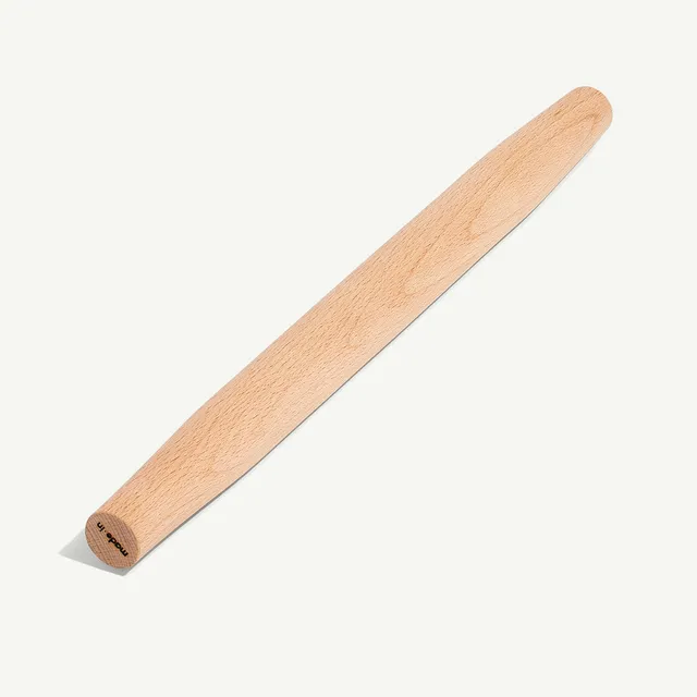 made-in-tapered-french-style-solid-wood-rolling-pin image 1
