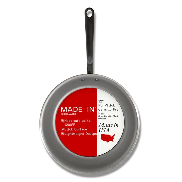 made-in-12-ceramiclad-non-stick-frying-pan-5-ply-stainless-clad-pfas-free-cerami image 1