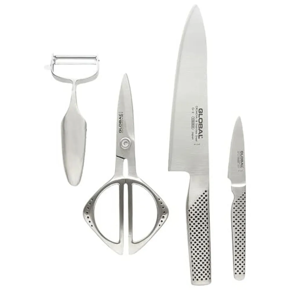 global-g-s4668210-4-piece-health-essential-knife-set-japanese-made-chef-s-serrat image 1
