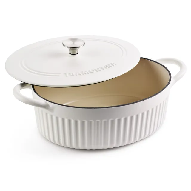 tramontina-mesa-5-5-quart-enameled-cast-iron-oval-dutch-oven image 1