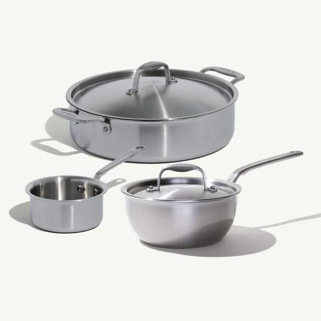 made-in-chef-stainless-kit-3-piece-award-winning-stainless-clad-cookware-bundle image 1