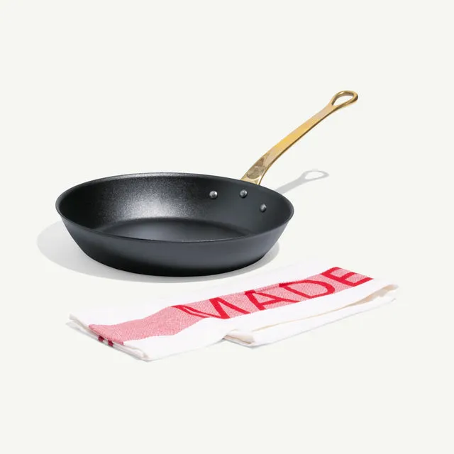 made-in-x-tom-colicchio-carbon-steel-frying-pan-chef-remastered-seasoned-carbon- image 1