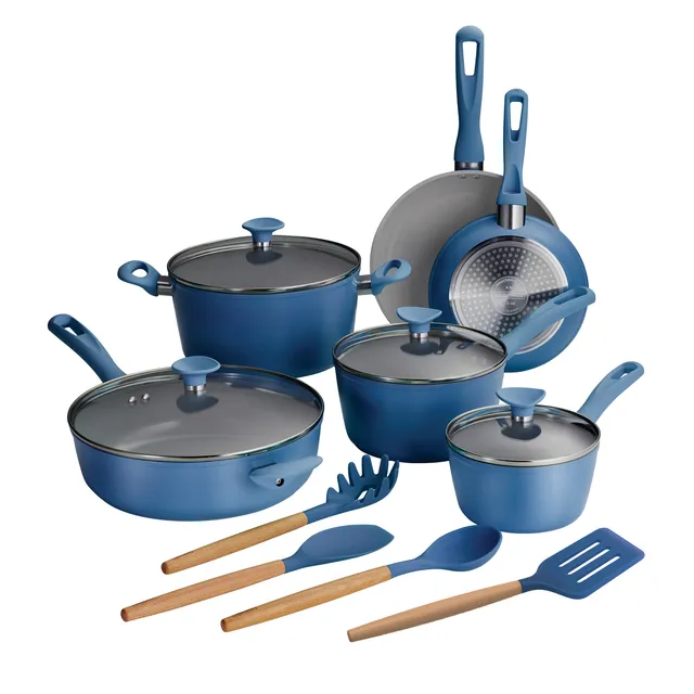tramontina-solara-14-piece-ceramic-induction-ready-cookware-set-vibrant-colored- image 1