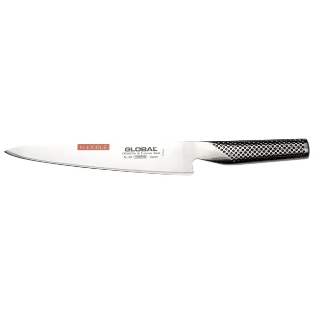 global-g-20-8-inch-flexible-fillet-knife-with-cromova-18-stainless-steel-blade image 1