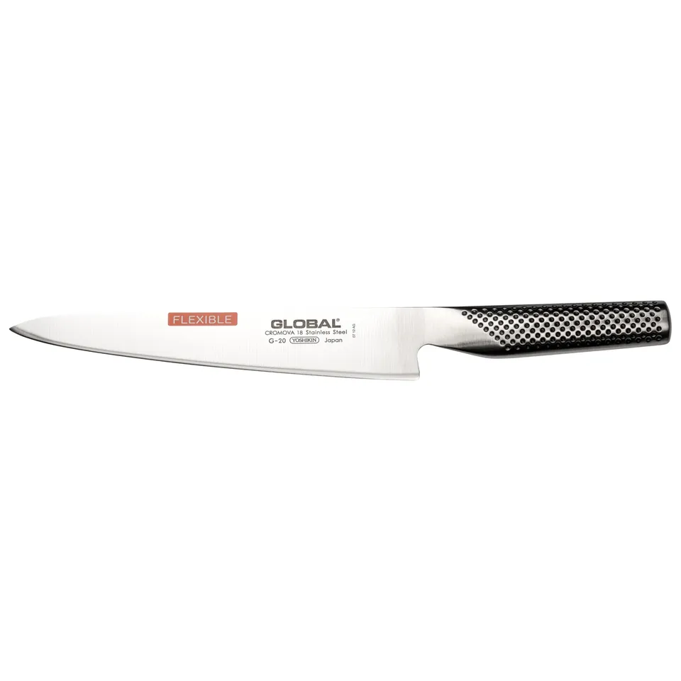 global-g-20-8-inch-flexible-fillet-knife-with-cromova-18-stainless-steel-blade image 1