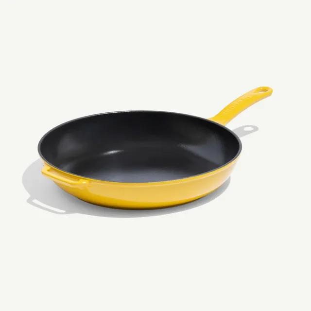 made-in-enameled-cast-iron-skillet-french-crafted-enameled-cast-iron-fry-pan image 1