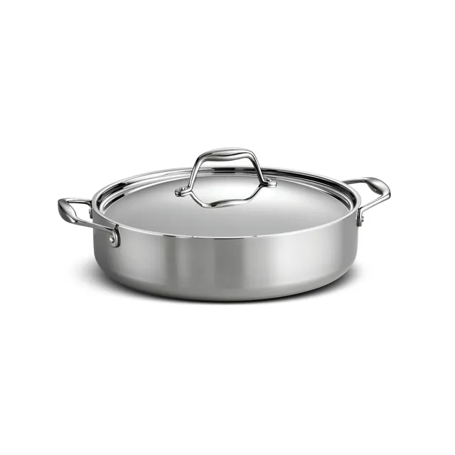 tramontina-signature-6-quart-tri-ply-clad-stainless-steel-covered-braiser image 1